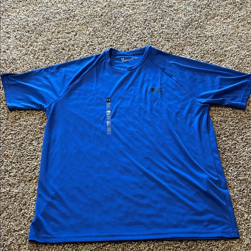 Under Armour Men's Vibrant Blue Tee